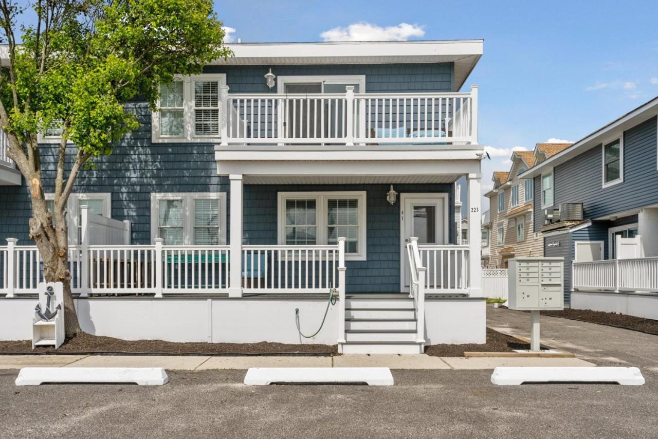 Beach Block Parking Modern Decor Porch Brigantine Kültér fotó