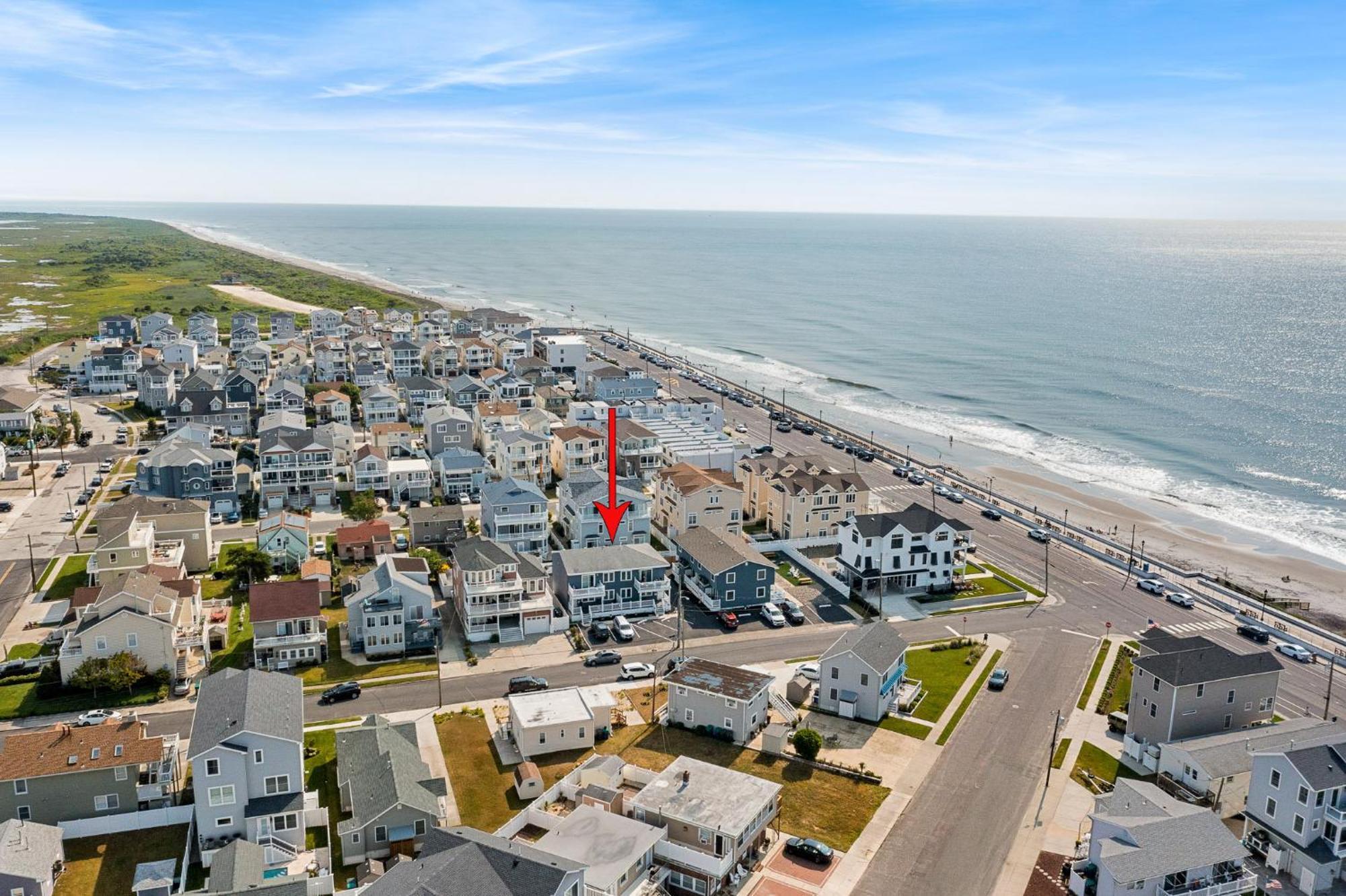 Beach Block Parking Modern Decor Porch Brigantine Kültér fotó