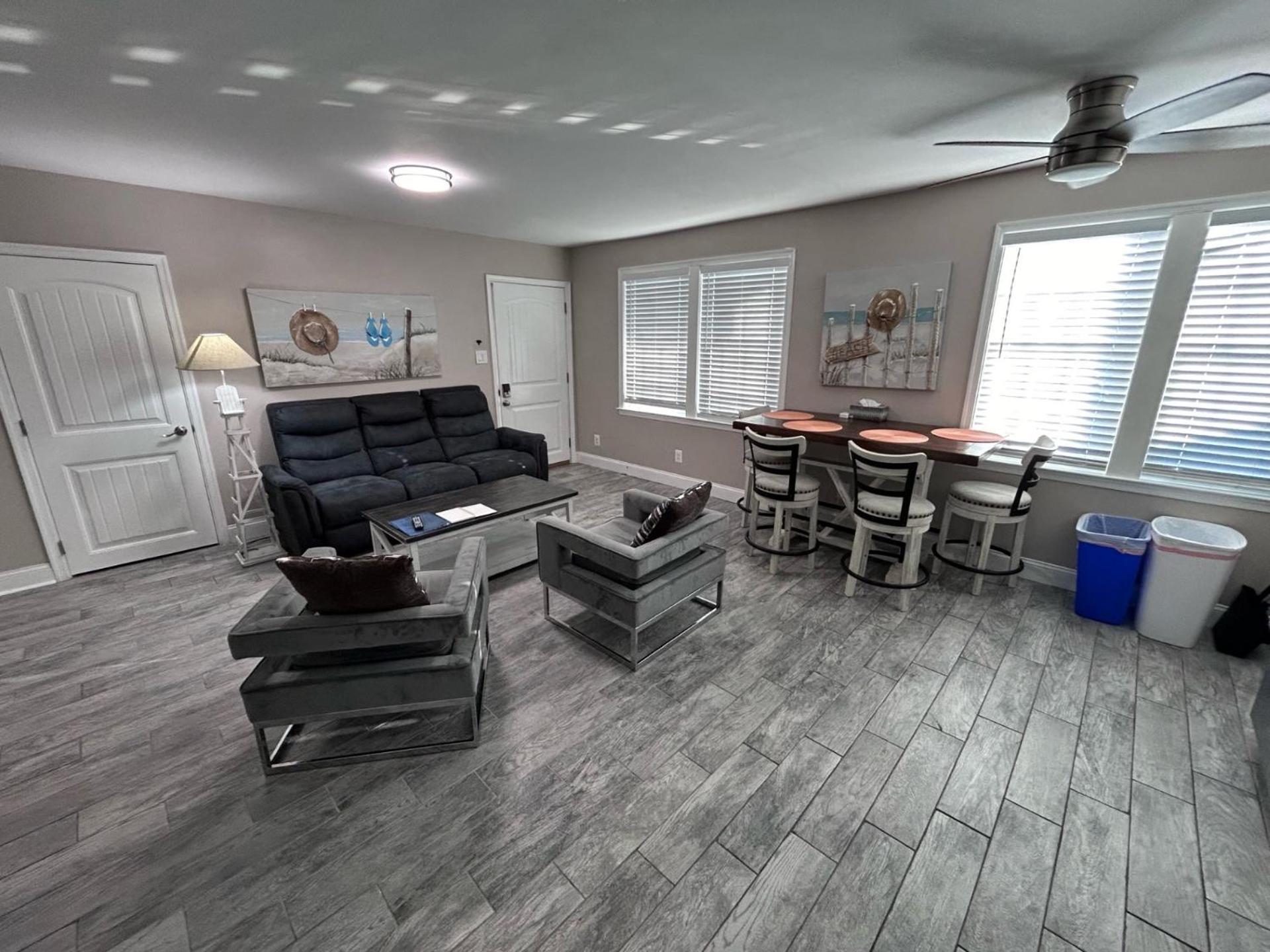 Beach Block Parking Modern Decor Porch Brigantine Kültér fotó