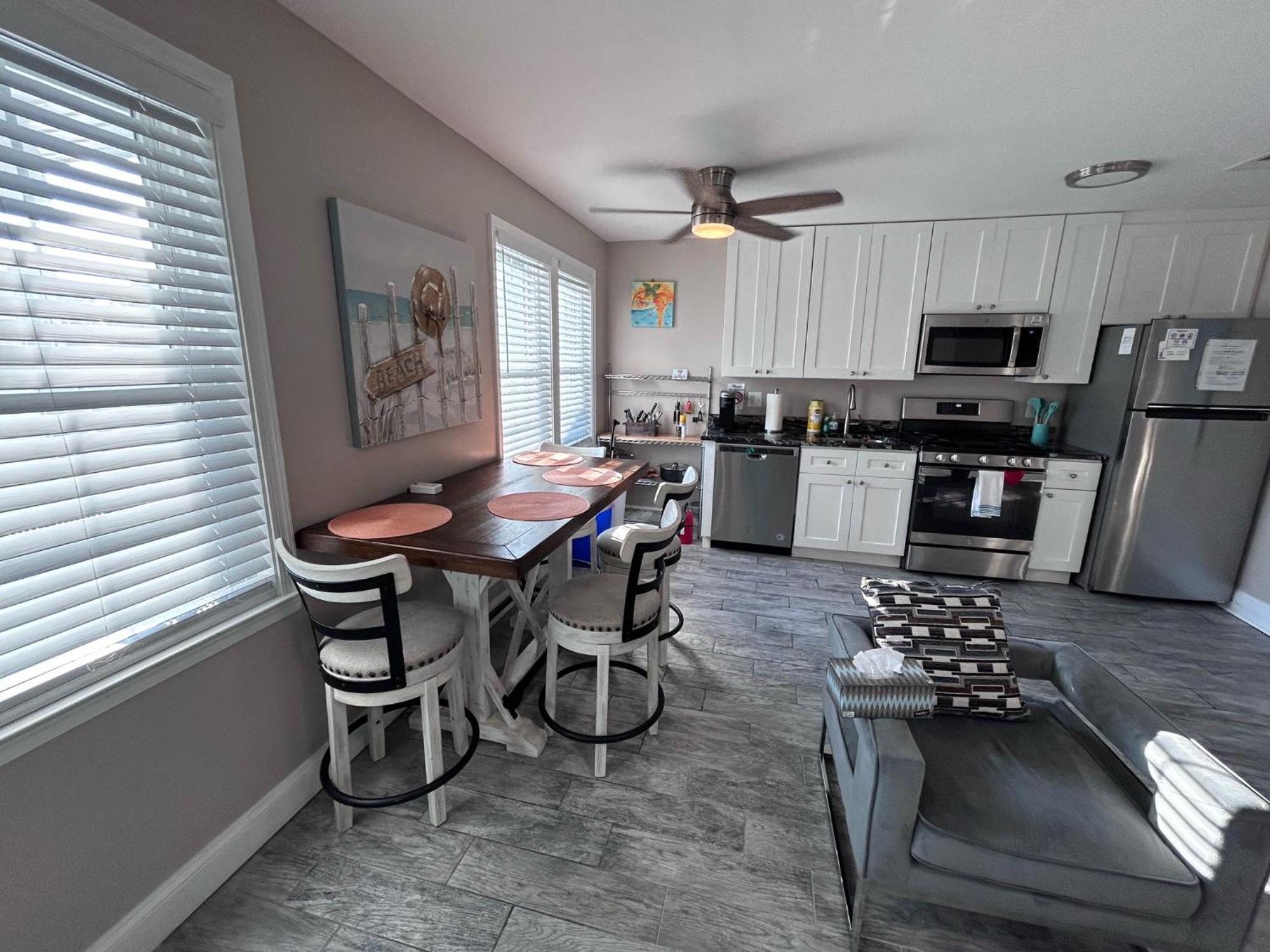 Beach Block Parking Modern Decor Porch Brigantine Kültér fotó
