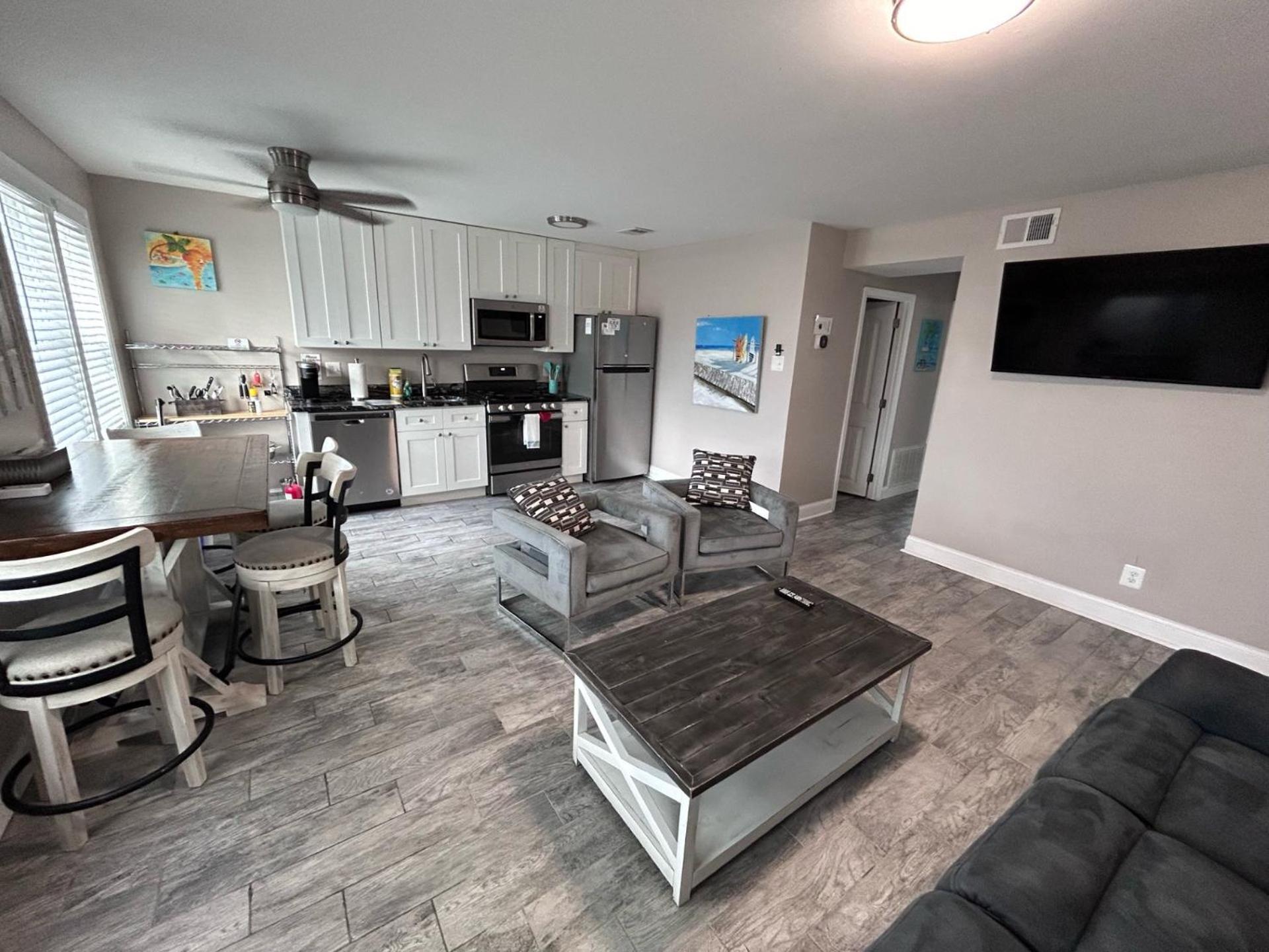 Beach Block Parking Modern Decor Porch Brigantine Kültér fotó